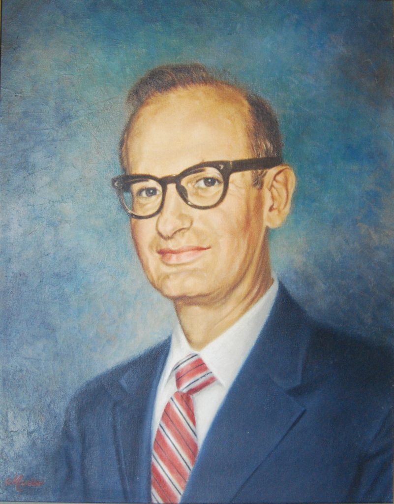 Arthur Belefant painted portrait